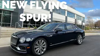 The New 2022 Bentley Flying Spur:  Walk Around And Drive!