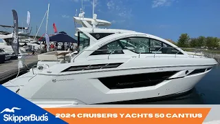 2024 Cruisers Yachts 50 Cantius Yacht Tour SkipperBud's