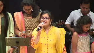 Iravu Nilavu From Movie Anjali  Live Orchestra Song sung by  Sruthi Raamesh