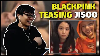 SORRY I RANTED. | Blackpink Teasing Jisoo About Snowdrop Kiss Scene For 3 Minutes Reaction
