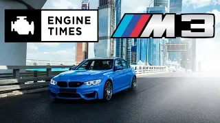 BMW M3 F80 2016 года Competition Package #Enginetimes