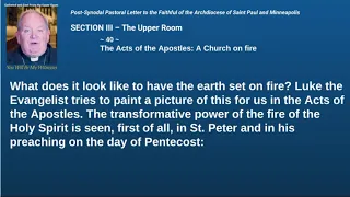 Episode 6 Post-Synodal Pastoral Letter
