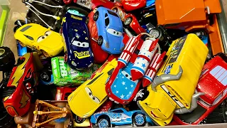 Looking for Lightning McQueen Cars: Lightning McQueen, Jackson Storm, Chick Hicks, Tow Mater, Sally