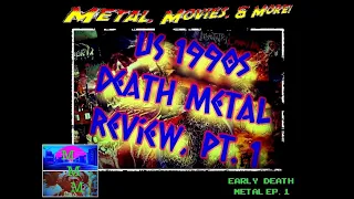 Early US DEATH METAL Review (TOP 6 '90s 🇺🇸 death metal albums + many more!!)