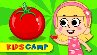 The Tomato Song | WOW Tomatoes & Vegetables | Let's Eat Them! Original Songs For Kids by KidsCamp