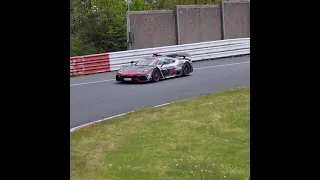 Mercedes Amg PROJECT ONE Prototype Testing at Nurburgring