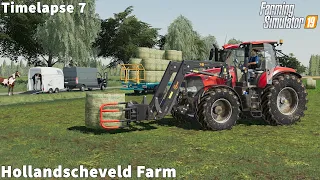 Selling HorseHay bales, Horse Training │Hollandscheveld│FS 19│Timelapse #07