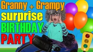 Granny's 100th Birthday Party -Twins Playtime Skit