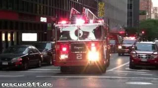 Battalion 9 + Engine 8 + Ladder 2 + Battalion 8 FDNY