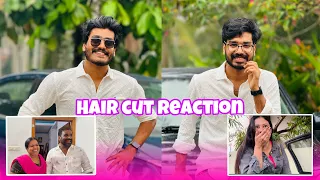 HAIR CUT REACTION 😍 | MARRIAGE MAKEOVER