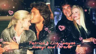 Patrick Swayze &  beautiful wife Lisa Niemi Swayze