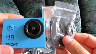 Vemont Action Camera - Unboxing and Hands-On