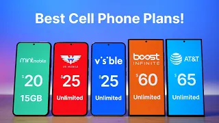 9 Best Cell Phone Plans End of 2023!