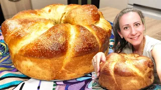 Homemade Easter bread. How to make a delicious and fragrant Easter bread step by step.