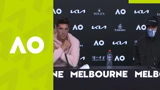 Thanasi Kokkinakis & Nick Kyrgios: "Having some fun" press conference (2R) | Australian Open 2021