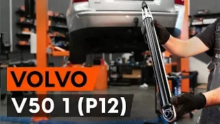 Как заменить амортизаторы задней подвески на VOLVO V50 1 (P12) [ВИДЕОУРОК AUTODOC]