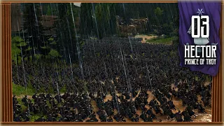 TROJAN BATTLE FOR THERMOPYLAE! - Total War Saga: TROY (Hector - Troy) #3 | SurrealBeliefs