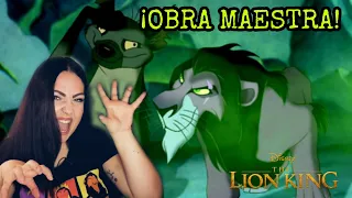 Española reaccionando a SCAR "PREPARAOS" / "LISTOS YA" EL REY LEÓN | doblaje LATINO VS CASTELLANO