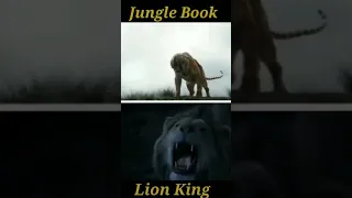 Jungle Book (2016) Side- By-Side The Lion King (2019)