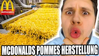 WIE MCDONALDS POMMES HERGESTELLT WERDEN🍟🧐