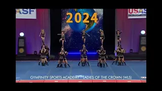 Gymfinity Sports Academy - Ladies of the Crown ~ The Cheerleading Worlds 2024 Day 1