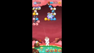 LINE バブル2　STAGE 776　黄金コニー　アイテムあり　×1.5　Gold Cony　LINE BUBBLE 2