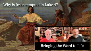 Why does Luke change the order of Jesus' temptations in Luke 4?