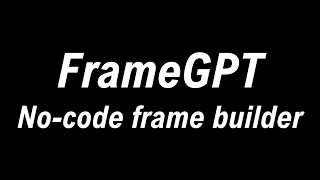 FrameGPT: No-code Farcaster Frames | ETHGlobal Frameworks | Mar 2024