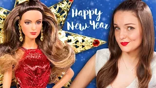 ПРОБЛЕМЫ ПОД ЮБКОЙ! Holiday Barbie 2017 | Новогодняя Барби | Обзор куклы | Распаковка | На Новый год