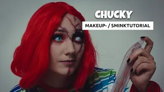 Chucky "Den onda dockan" Så gör du din halloweensminkning - Butterick's