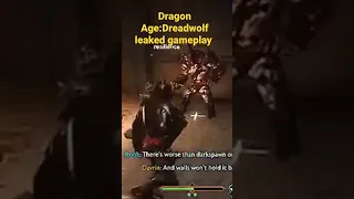 Dragon Age : Dreadwolf alpha leaked gameplay