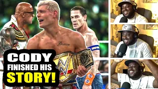 Roman Reigns vs. Cody Rhodes — Bloodline Rules Match REACTION + REVIEW!!!