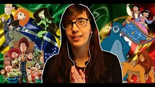 PORTUGAL X BRASIL - Músicas da Disney