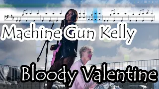 Machine Gun Kelly - Bloody Valentine [Piano Tutorial | Sheets | MIDI] Synthesia