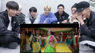 bts reaction to Bollywood songs| chaka chak song|| sara ali khan and Akshay Kumar#jungkook #teahyung