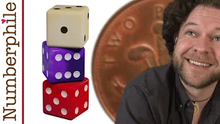 Stacked Dice Trick - Numberphile