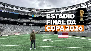 Tour pelo ESTÁDIO DA FINAL DA COPA 2026 nos EUA