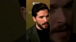 Why Kit Harington says it’s HARD to watch “House of the Dragon”! 😆 #shorts