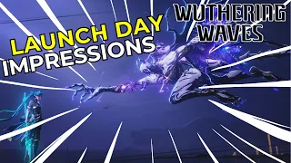 EXPECTATIONS & FIRST IMPRESSION on WUTHERING WAVES LAUNCH DAY | Wuthering Waves