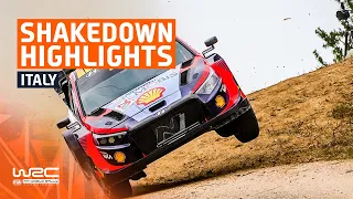 Shakedown Highlights | WRC Rally Italia Sardegna 2023