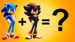 Movie Sonic + Movie Shadow = ?