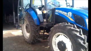 Перестановка для прополочных культур трактора New Holland TD5.110 & Case JX110