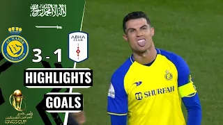 VIVA CRISTIANO RONALDO! AL Nassr vs Abha | (3-1) All Goals & Highlights Extended | 14/03/2023