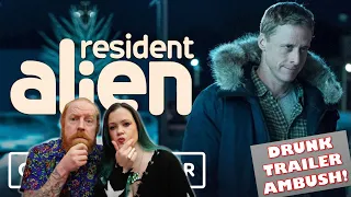 Resident Alien (Alan Tudyk, Syfy, January 2021) - Drunk Trailer Ambush!