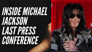 Inside Michael Jackson last press conference with MARK WITTENBERG