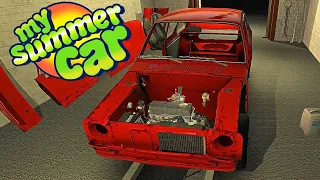 My Summer Car Установка Двигателя И Задняя Подвеска