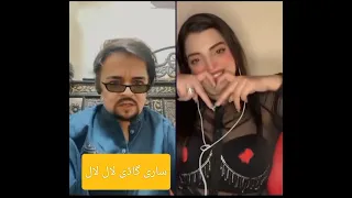 Waseem Live Match With Saba shah | Yar ap Ka Kapra Bra Ganda Hai || Hot Dress of Saba shah