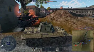 War Thunder; T-V; Very good Premium Russian Panther; Ground Arcade