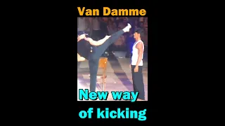 KICK LESSON from VAN DAMME  on a budo gala