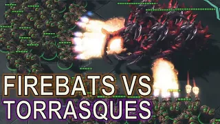 Can 100 Firebats beat 33 Ultralisks? | Starcraft II Co-Op